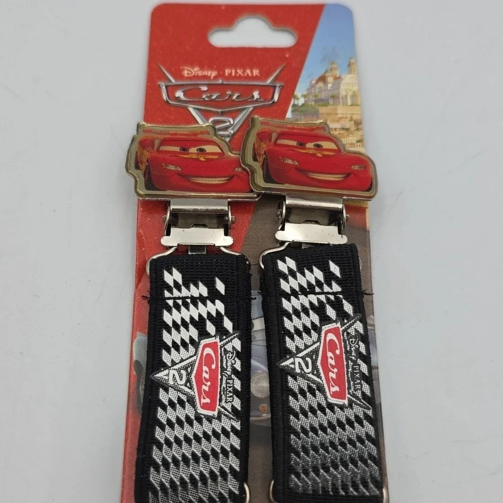 Disney Pixar Cars 2 Childs Mitten Glove Clips NWT